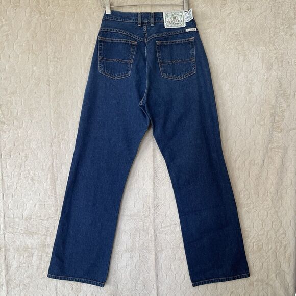 Lucky Brand Dungarees 40 Women's Low Rise Flare Jeans Size 8/29 Made In USA‎ - Picture 1 of 16